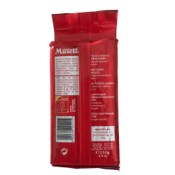 Café italiano importado Musetti Rossa. Grano Molido 250 gr.